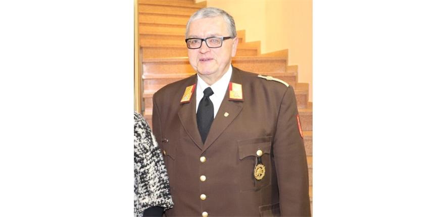 Otto Ivancsich war 27 Jahre Kommandant der Mattersburger Feuerwehr.