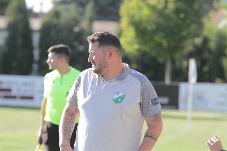 Pamhagen-Trainer Dominik Gindl durfte das erste Mal in dieser Saison über einen Sieg jubeln.