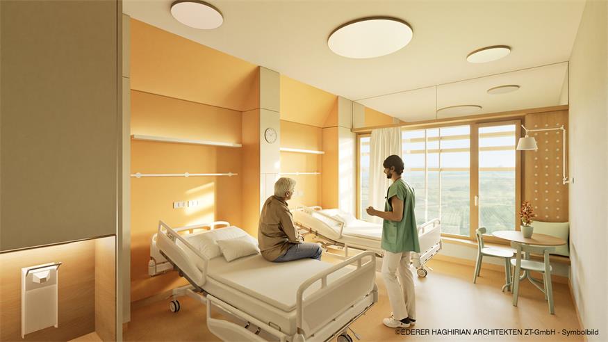 So wird die neue Klinik in Gols aussehen