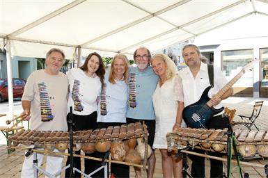 Peter Felber, Judith Gaisch, Gertrud Gross, Mecky Pilecky, Ingrid Elfriede Moser und Rainer Paul. 