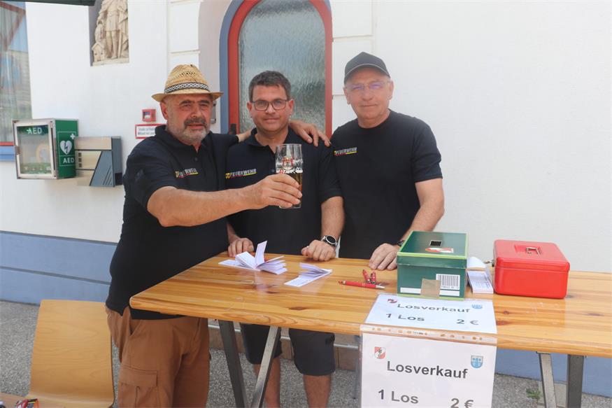 Feuerwehr Oslip lud zum traditionellen Frühschoppen