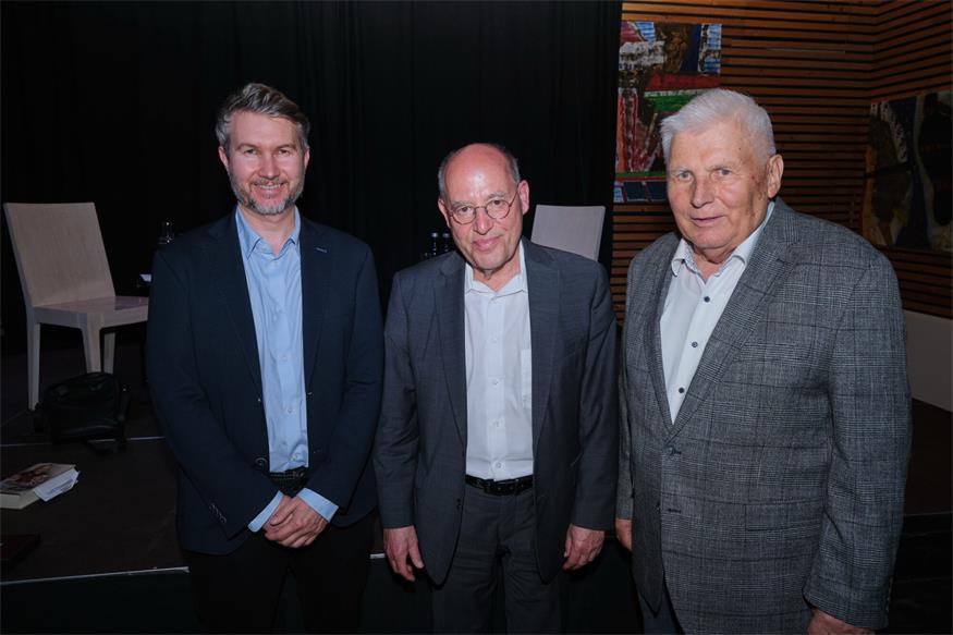 Philipp Jurenich, Gregor Gysi und Werner Hermeling