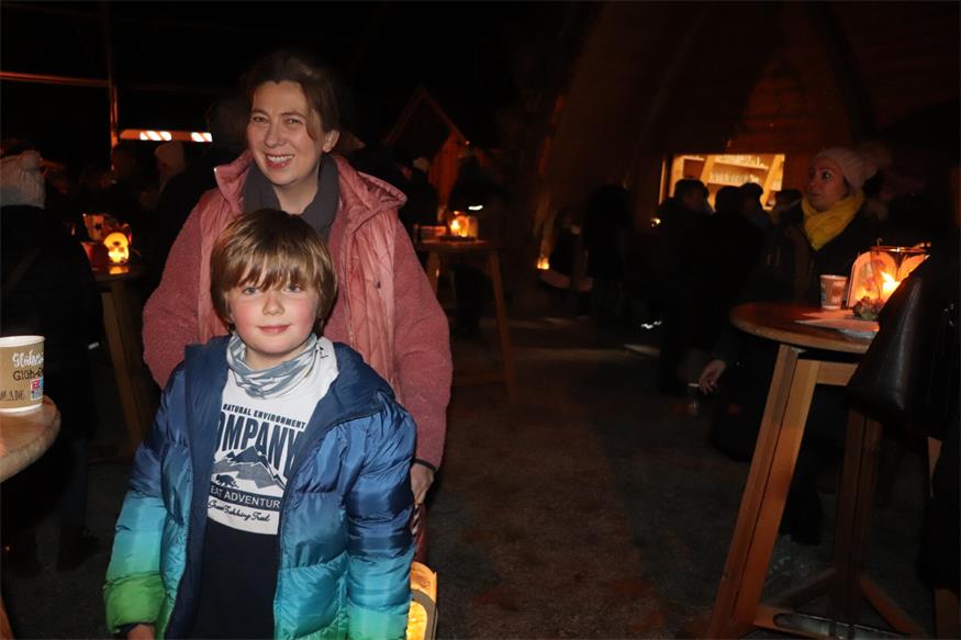 Lichterfest in Bad Sauerbrunn zu Ehren des Heiligen Martin