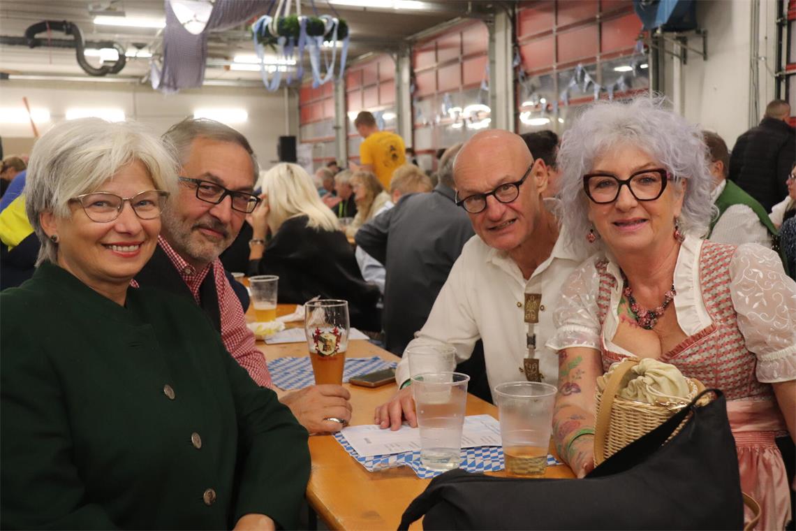 Bettina, Harald, Reinhard und Eva.