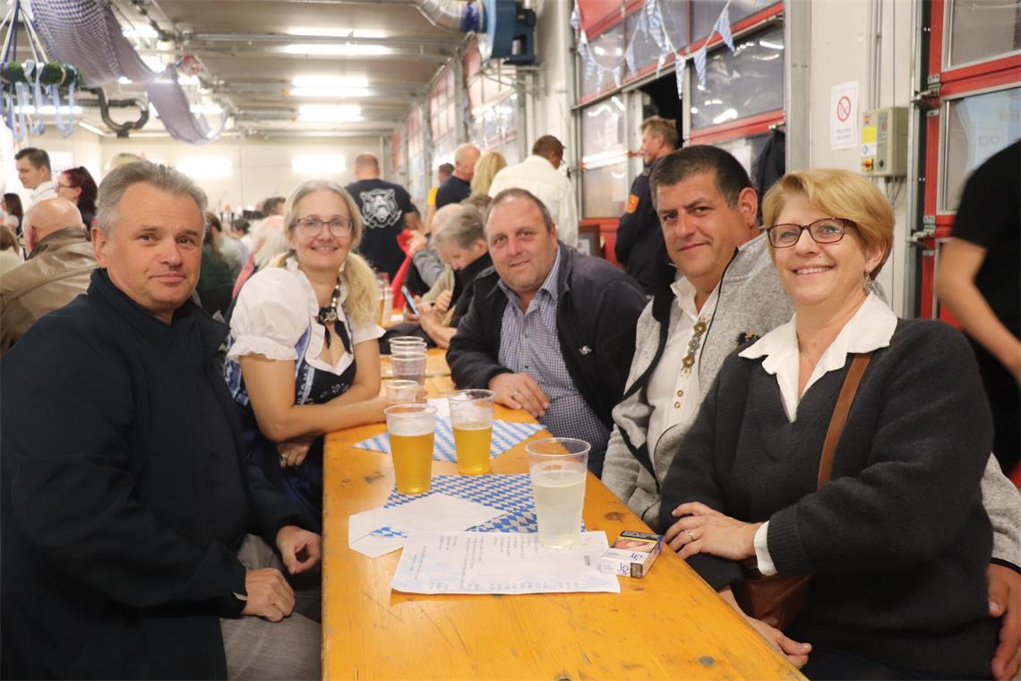 Klaus, Angelika, Hannes, Martin und Annegret.