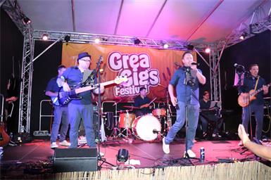 "Pizza Provinciale" rockte im Vorjahr das "Grea Gigs".