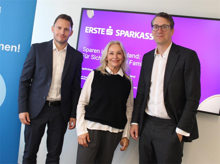 Präsentation der Sparstudie in der Erste Bank in Eisenstadt.