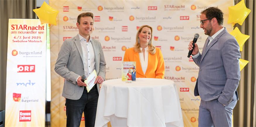 Vorfreude auf die „Starnacht am Neusiedler See“