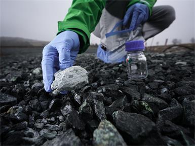 Probenentnahme von Greenpeace