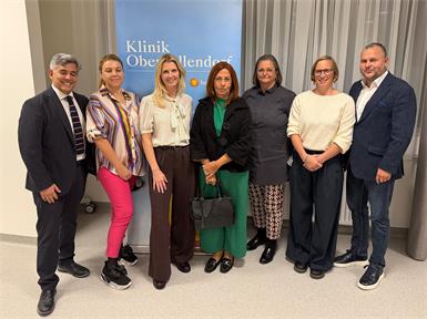 Prof. Kazem Nouri, Dr.in Gergana Anastasova, Primaria Ulrike Vyskocil-Weber, Dr.in ZsuzsannaNagy, Primaria Evelyne Bareck, Primaria Eva Pavelka und Primar Wilhelm Wlassits freuten sich über das große Interesse am Event. 