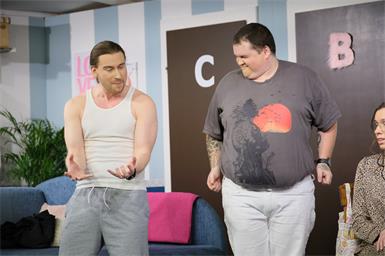 Raphael Csukker (Jordan) und Michael Engelbert (Bobby) wissen zu unterhalten.