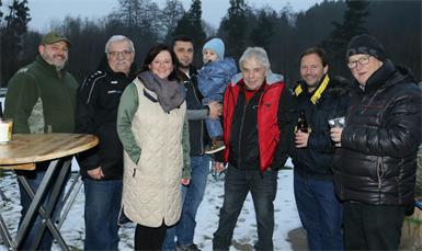 Reinhard Eggler, Ewald Greller, Silvia Eggler, Markus Imre, Mateo Imre, Ernst Graf, Stefan Pongracz und Hans Drobits. 