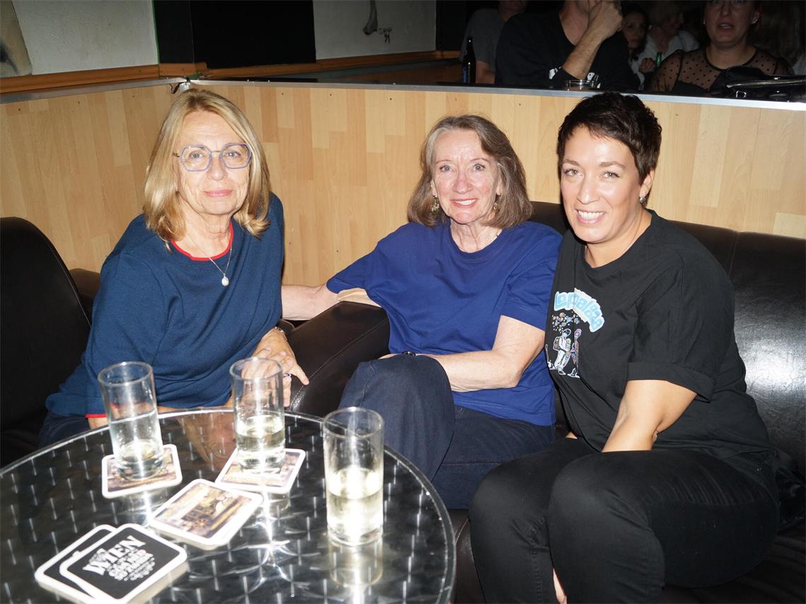 Renate Lopez, Mutter von DJ Andilope, Anita Hofstätter und Yasmine Vogel. 
