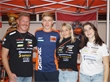Ricardo Bauer mit seinem Vater Patrick Bauer, dessen Lebensgefährtin Maggie Koch...