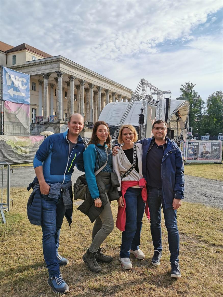 FäaschtBänkler spielten „Lieblingslieder“ im Schlosspark Eisenstadt