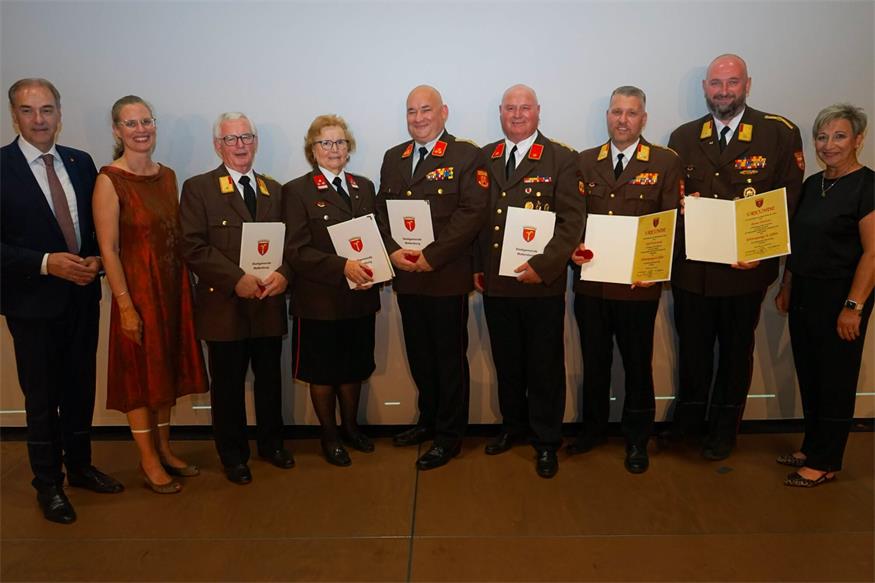 100 Jahre Stadtgemeinde: Ehrungen von verdienten Mattersburgern
