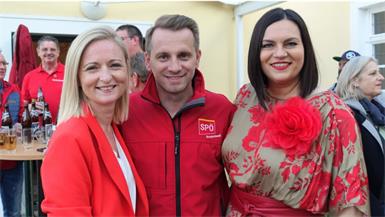 Rita Stenger, Ivan Grujic und Astrid Eisenkopf