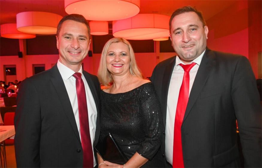 Robert Hergovich, Silvia Hergovich und Richard Frank