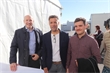 Roland Kovar von der Firma Ara, Max Hirschhofer und Manfred Hirschhofer, Geschäf...