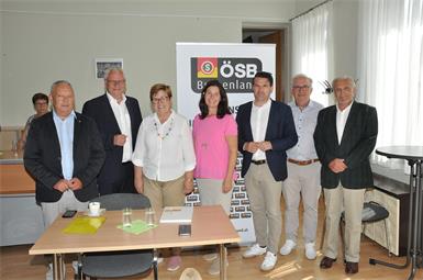 Rudolf Strommer, Thomas Steiner, Susanne Hanifl, Melanie Eckhardt, Melanie Eckhardt , Christoph Zarits, Erwin Holzhofer und Otto Mersits in Rohrbach.