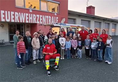 Rund 40 Kinder nahmen am Schnuppertag des Jugendrotkreuzes teil. 