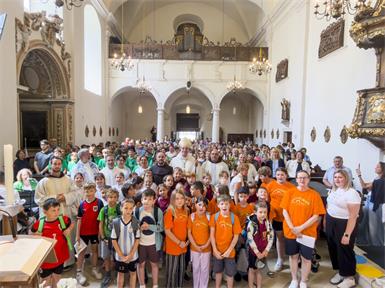 Rund 400 Schülerinnen und Schüler kamen gemeinsam mit ihren Lehrkräften zur traditionellen Kroatischen Kinderwallfahrt in die burgenländische Landeshauptstadt. 