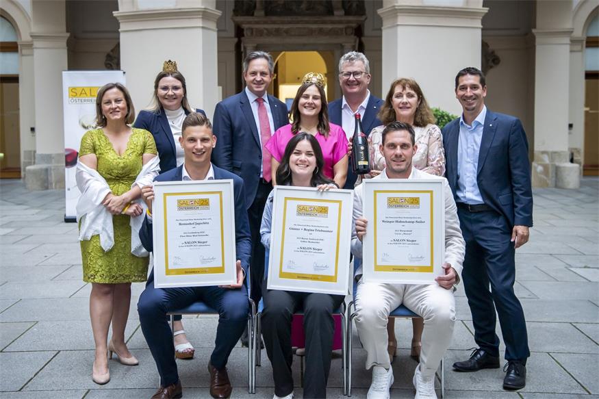 9 der 29 SALON Sieger-Weine kommen aus dem Burgenland