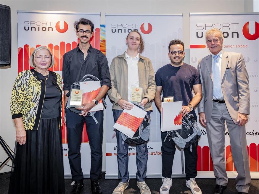 SPORTUNION: Burgenlands Top-Aktive wurden vor den Vorhang geholt