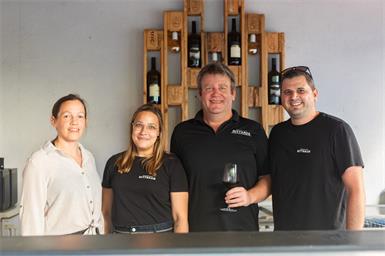 Sabine Göltl, Martina Ritter, Andreas Nittnaus und Werner Schwarz