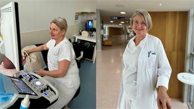 Sabine Reinisch ist Erste Oberärztin und leitet die Phoniatrie am Fachschwerpunkt HNO der Klinik Oberwart. 