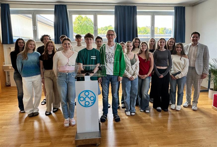Schülerinnen- und Schülervertreter debattierten untereinander und mit Direktor Markus Neuhold.