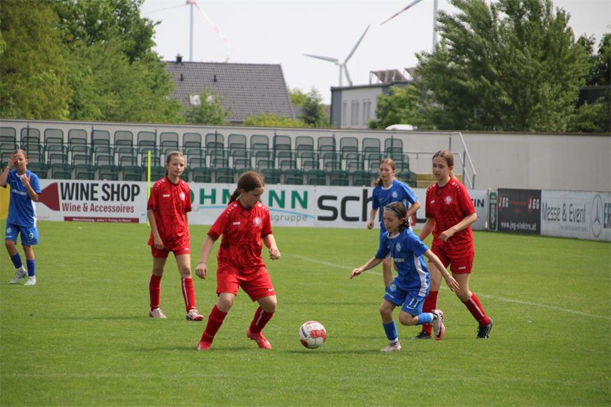 Oberloisdorfs Mädls in Parndorf erst im Halbfinale gestoppt