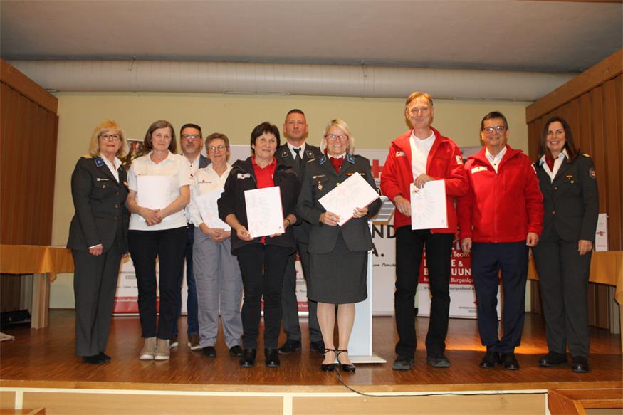 Fest des Dankes für alle Rot Kreuzler in Markt St. Martin
