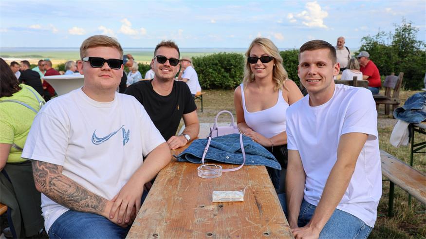 Weinquartett-Picknick im Himmelreich