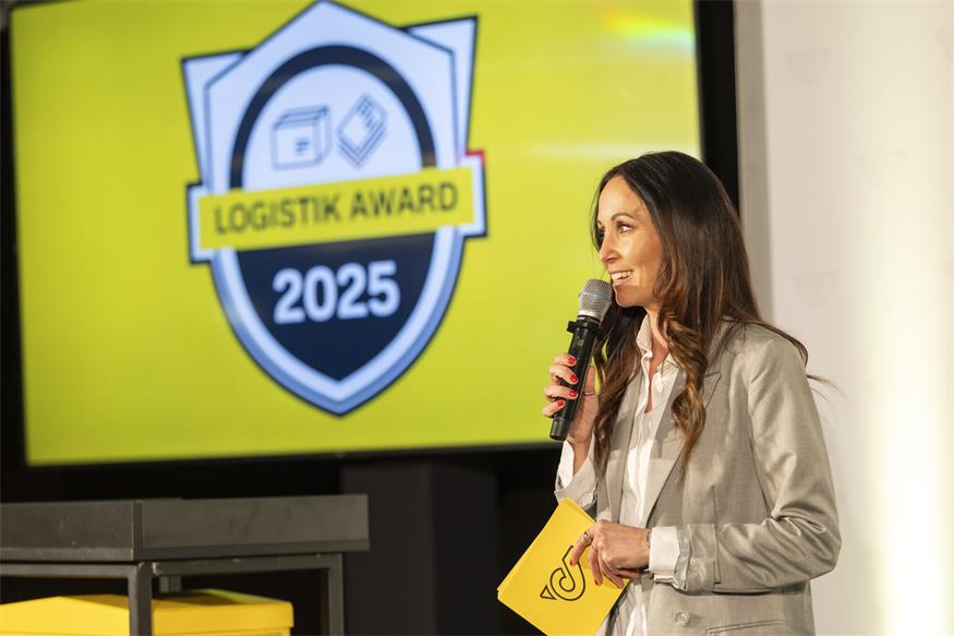 Sport- und TV-Moderation Karina Toht führe durch den heurigen Logistik Award der Österreichischen Post