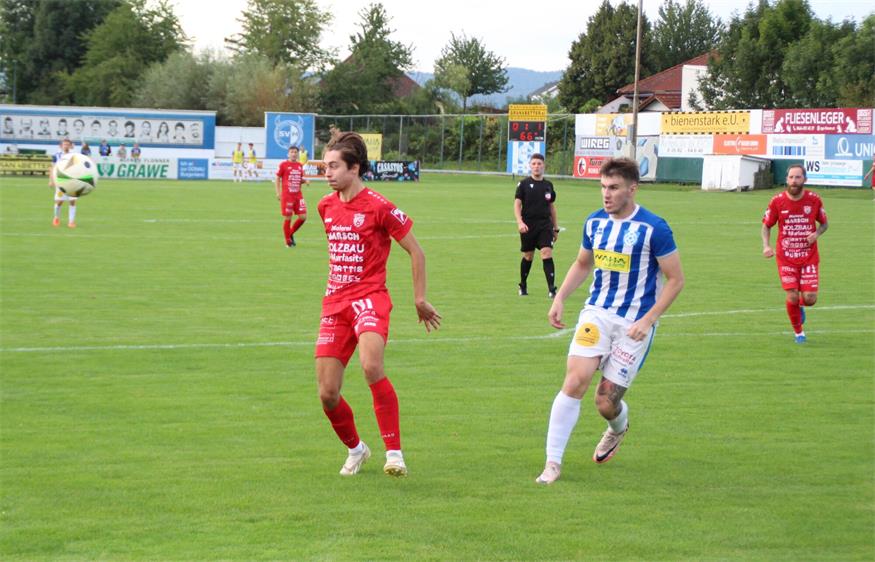 St. Margarethen kann daheim nicht gewinnen - 1:1 gegen Eberau
