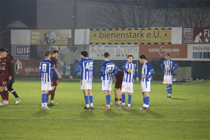 St. Margarethner Frust nach dem 1:2 gegen Deutschkreutz