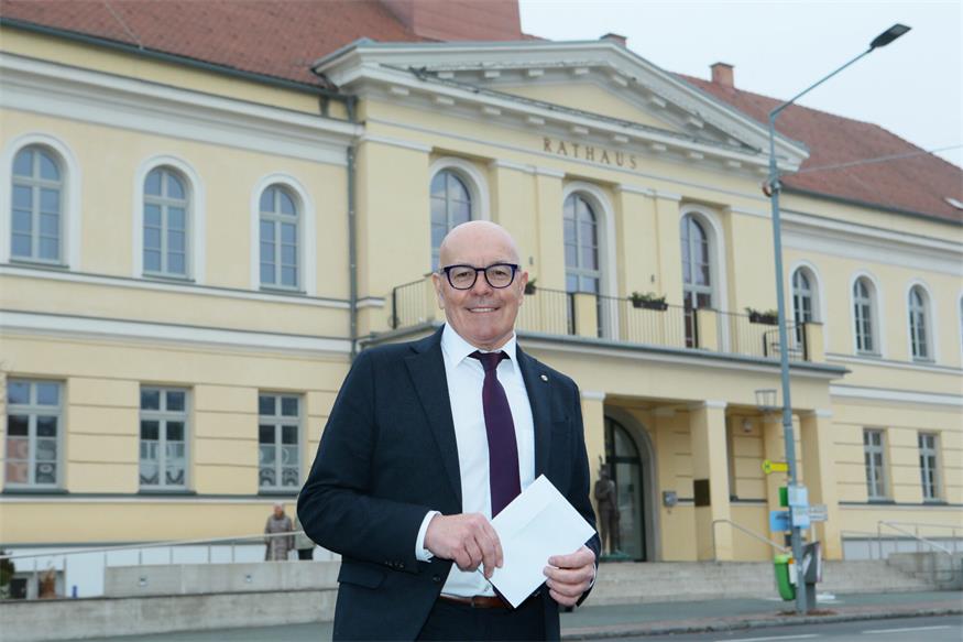 Stadtchef Georg Rosner nimmt seine ÖVP in die Pflicht. Platz 3 in der Stadt tut ihm weh.