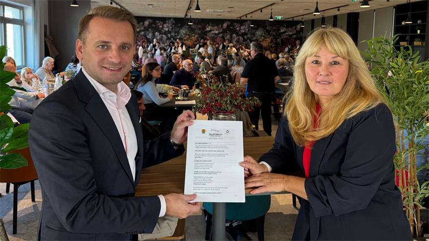 „Zajacimo si“ der Tamburica: erste Veranstaltung im Gasthaus Vinifera