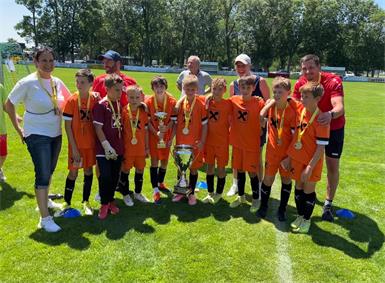 Stolze Sieger! Die VS Siegendorf war beim Landesfinale eine Klasse für sich.
