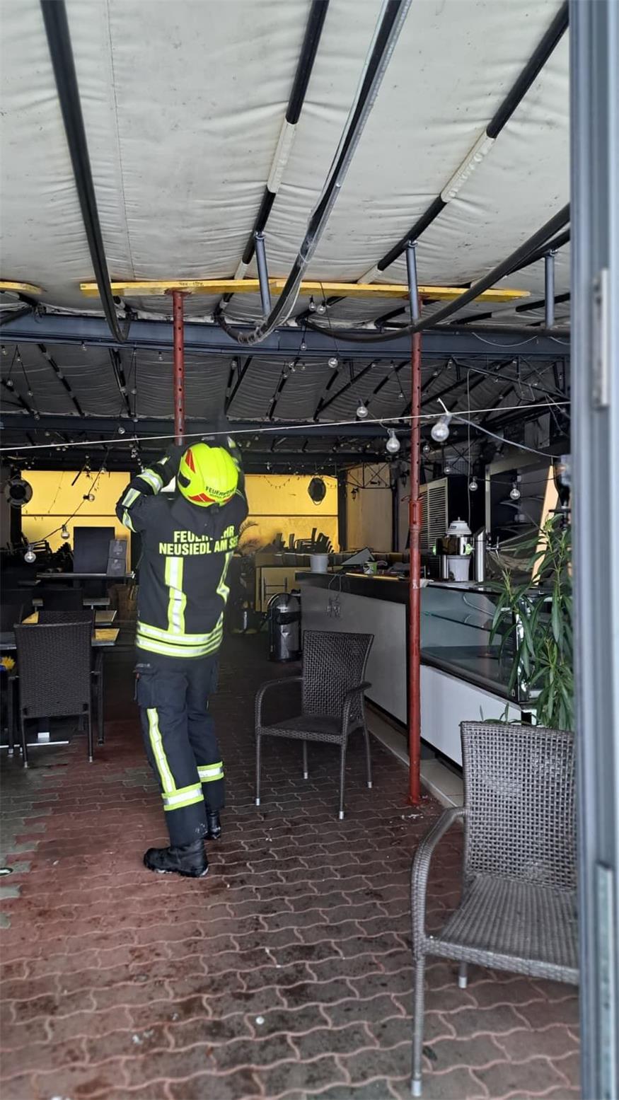 Neusiedler Bezirk: Bisher rund 30 Schneeeinsätze der Feuerwehren