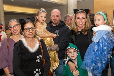 Tamara Friedl, Bettina Hohensinger, Leonora und Thomas Friedl, Tobias, Lucie und Elina Lippert hatten sehr viel Spaß.