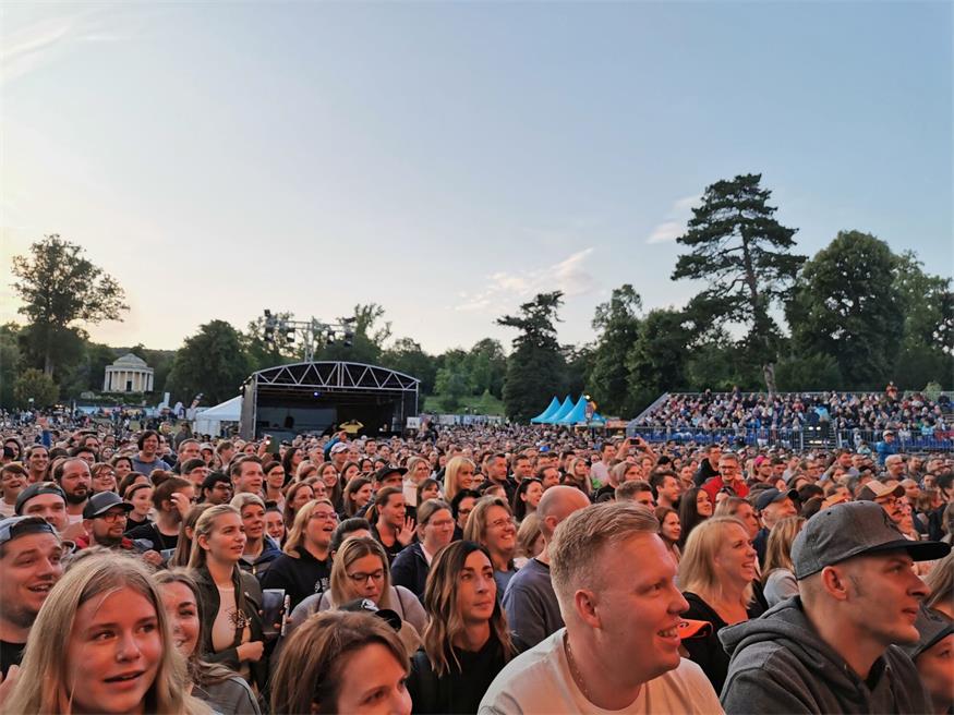 FäaschtBänkler spielten „Lieblingslieder“ im Schlosspark Eisenstadt