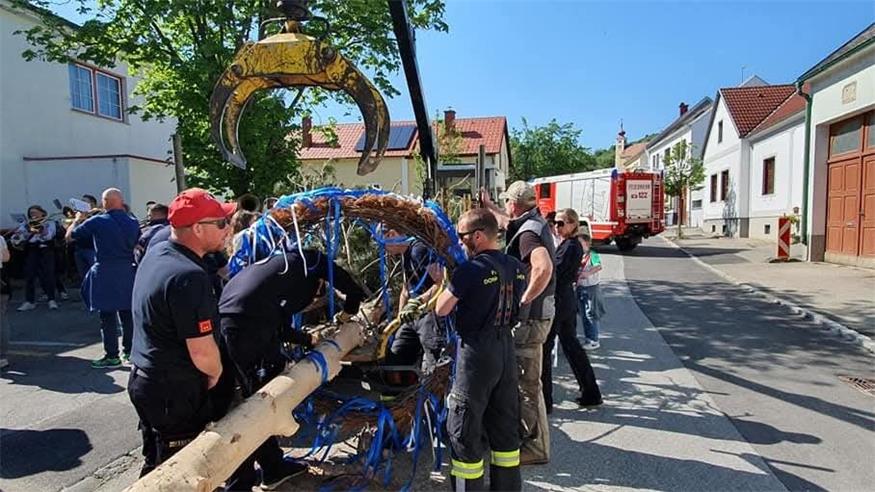 Im ganzen Bezirk Eisenstadt hieß es: Hoch dem 1. Mai