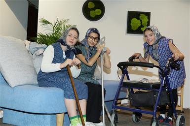 Theresa Augustin, Anja Weber und Luise Kainz. 