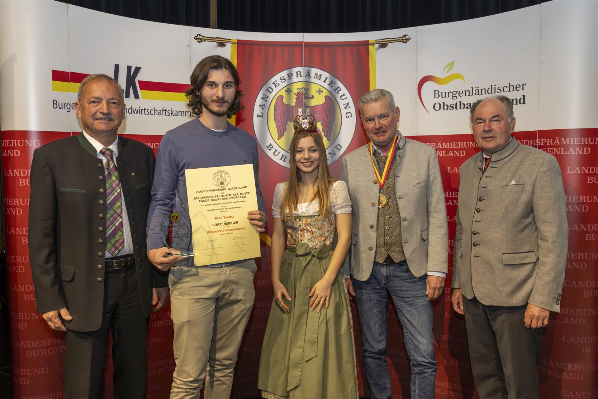 Gold für Rupp’sche Edelbrände aus Bruckneudorf