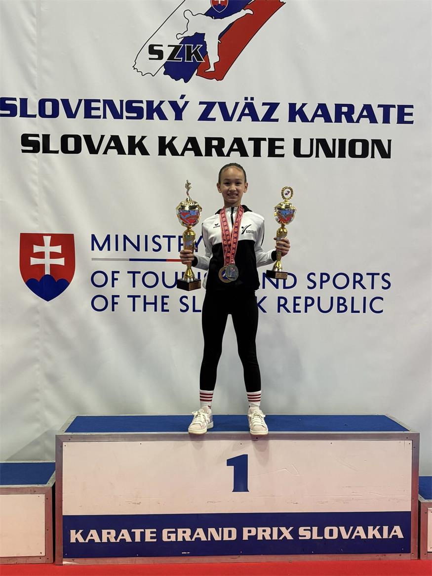 Tiara Steindl konnte Gold und Silber gewinnen.