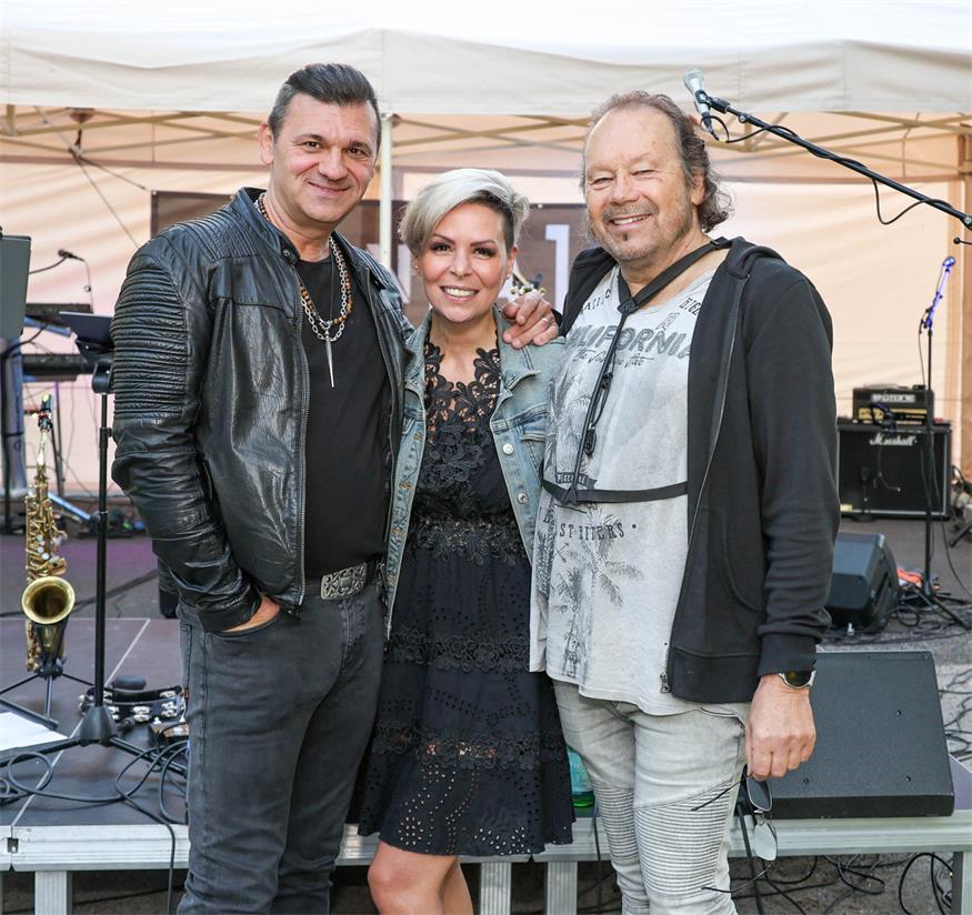 Partystimmung am Dorfanger Lorettos