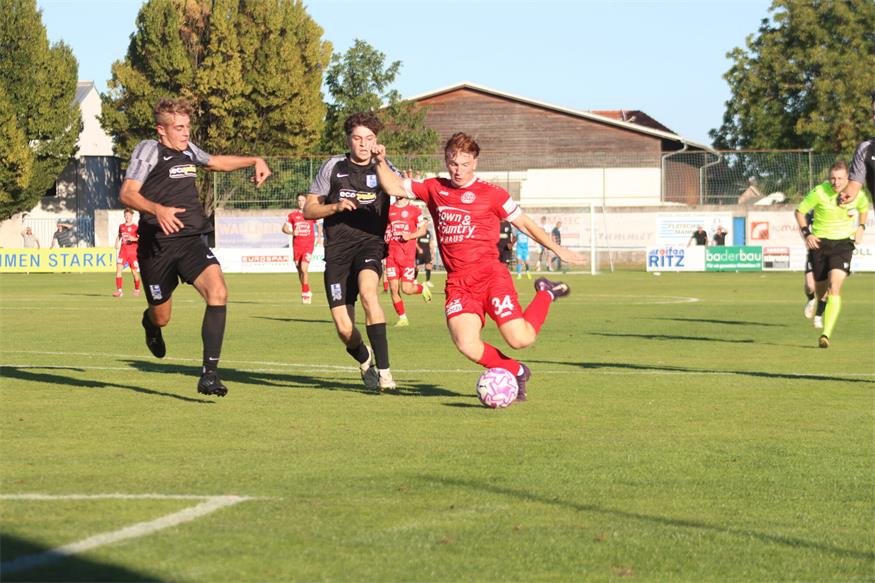 Tobias Blazovich (r.) war einer von vier Spielern, die gegen Rotenturm einen Treffer erzielten und etatmäßig nicht zum Stammpersonal gehören.