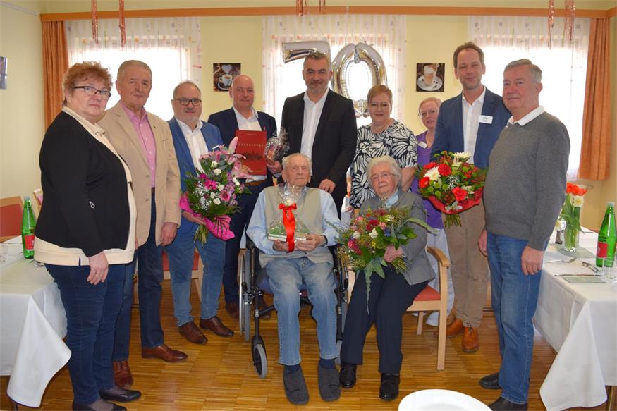 Seltenes Hochzeitsjubiläum wurde in Nikitsch gefeiert